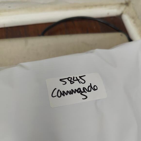 Commando Faux Leather Jogger Pants Womens Small Black Pull On Glam Y2K Punk‎ Emo - Picture 8 of 8